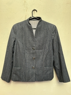 Blazer rayado de lana - comprar online