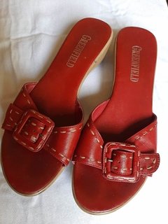 Sandalias rojas Greenfield - Talle 38