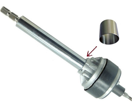 bucha inox tubo lm08