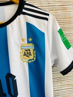 Camiseta Argentina niño y niña con logo bordado en internet
