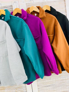 Camisaco liso paño calidad extra (T. Aprox: M/L) - comprar online