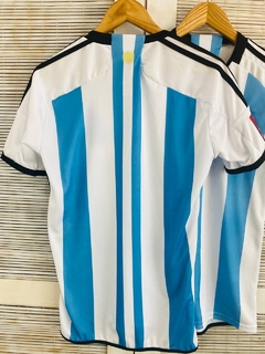 Camiseta Argentina adulto logo bordado en internet