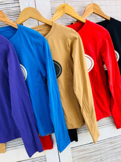Remera mangas largas NYC (T. Aprox: M) - comprar online