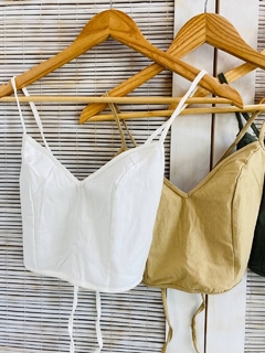 Imagen de Top bengalina con tiras y espalda descubierta (T. Aprox: M/L)
