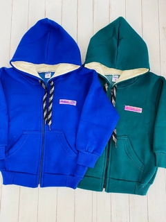 Campera niño algodón grueso con friza calidad extra