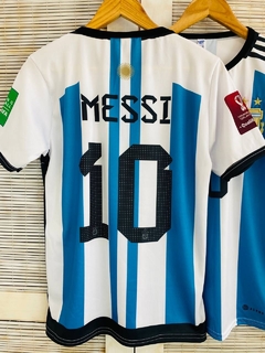 Camiseta Argentina niño y niña con logo bordado - tienda online