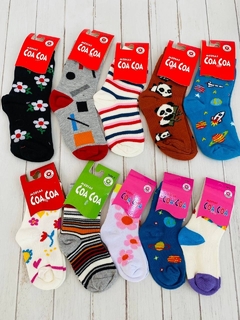 Medias niña y niño algodón calidad extra (varias marcas)