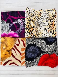 Manta plush 2 plazas (180 x 190 cm. aprox) en internet