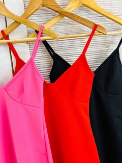 Vestido dama cuello V (T. Aprox: M/L) - comprar online