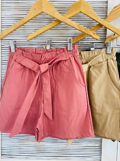 Short bengalina dama con lazo - comprar online