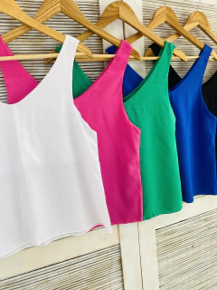 Musculosa bretel ancho fibrana (T. Aprox: M/L)