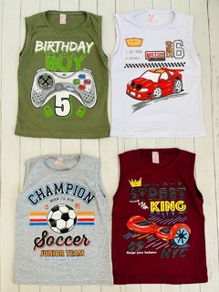 Musculosa plastisol niño - comprar online