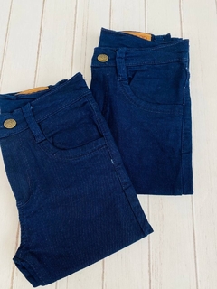 Jeans niño azul liso calidad extra - comprar online