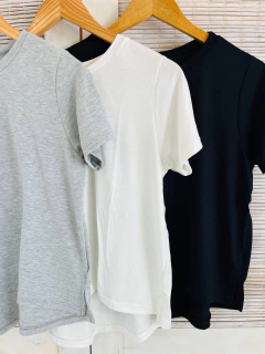 Remera mangas cortas crepe dama (T. Aprox: M/L) - comprar online