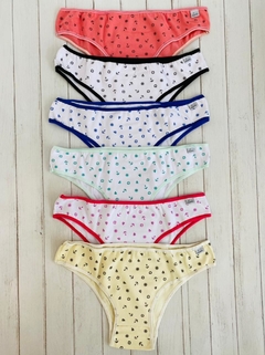 (PACK x3) Vedetina Lucia algodón talle amplio