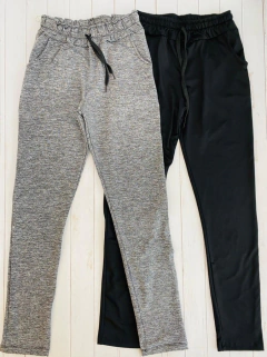 Babucha con bolsillo dama lycra y friza