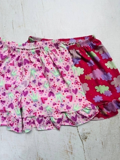 Short modal niña con volados - comprar online