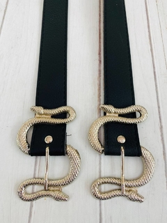 Cinto dama detalle serpiente