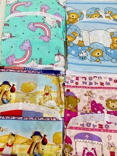 Sábana para moises estampada (85 x 70 cm aprox.) - comprar online