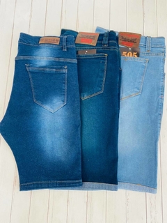 Bermuda jeans elastizada adulto - comprar online