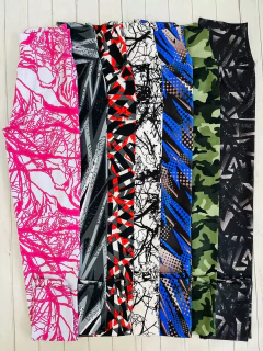 Calza lycra adulto estampada LARGA