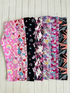 Calza lycra con friza niña