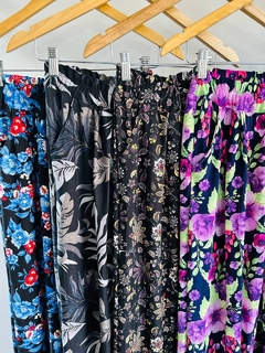 Pantalón seda fría estampado - comprar online