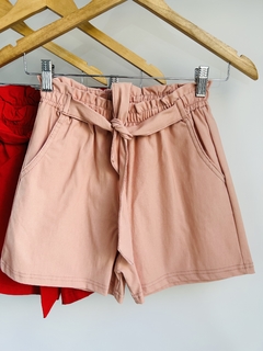 Short bengalina con lazo - comprar online
