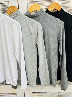 Polera morley dama cuello simple (T. Aprox: M/L)
