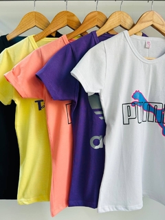 Remera dama promo estampada