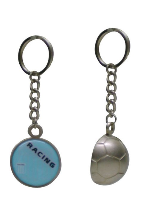 LLAVERO MEDIA PELOTA RACING