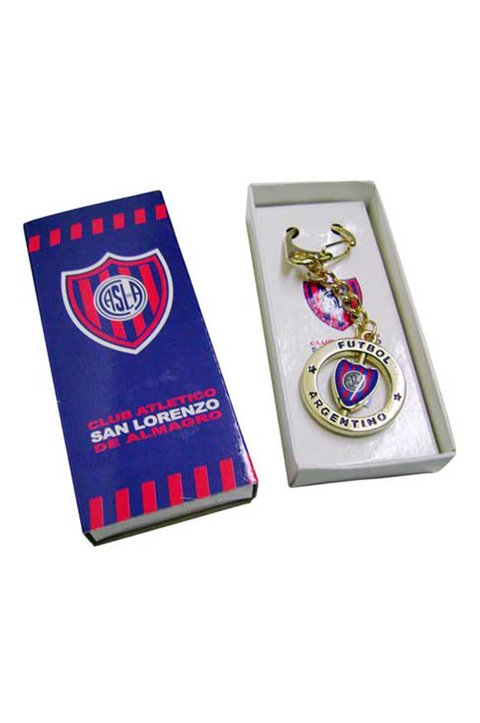 LLAVERO GIRATORIO ESCUDO CASLA