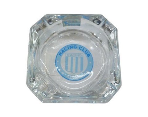 CENICERO VIDRIO RACING