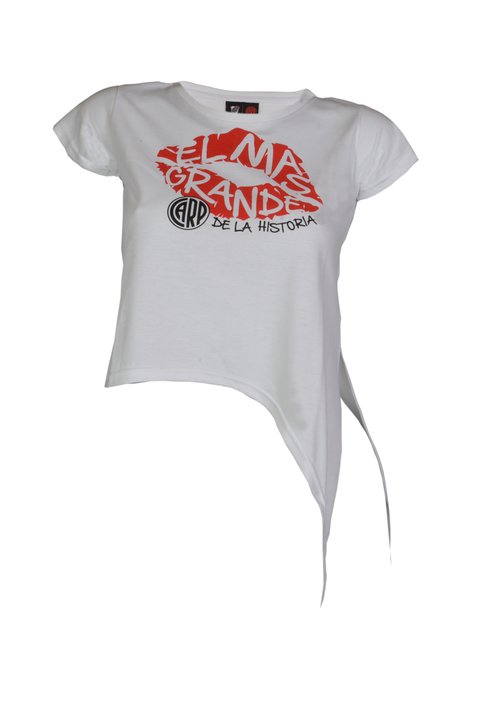REMERA CON LAZO RIVER