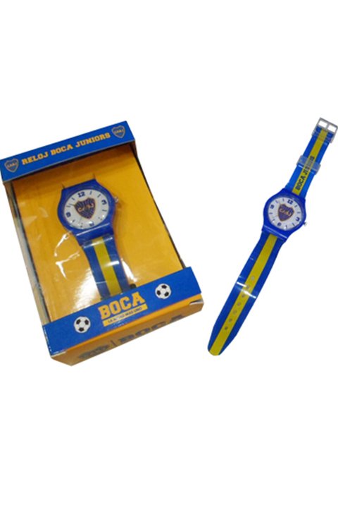 RELOJ PLÁSTICO C/CAJA BOCA