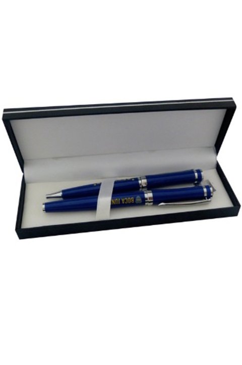 BOLIGRAFO METAL x2 C/ ESTUCHE BOCA