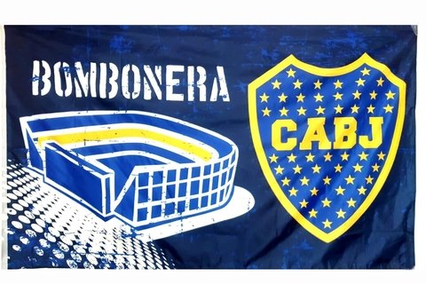 BANDERA OFICIAL GRANDE 120X194 BOCA BJ923