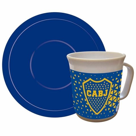 TAZA CON PLATO BOCA