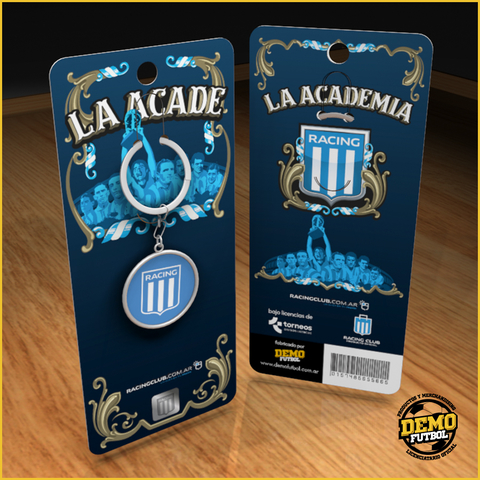 LLAVERO MEDALLA RACING