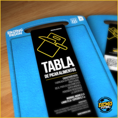 TABLA DE PICAR RACING