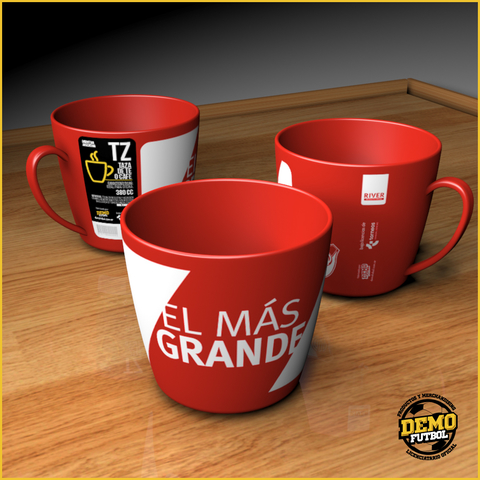 TAZA PLASTICA DE TE RIVER