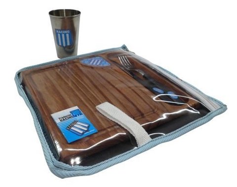SET PLATO Y VASO C/ESTUCHE RACING