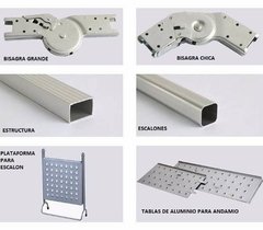Escalera Aluminio Multiproposito 4x5 - Plataforma + BG - comprar online