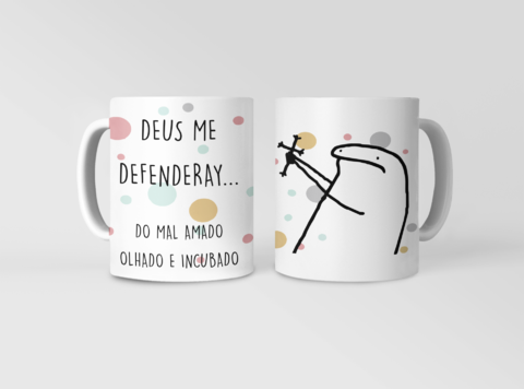 Xícara Caneca Flork Meme Frases Divertidas Debochadas!