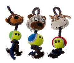 975 // PELUCHE VACA - ZORRO - GALLINA - MONO