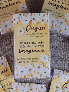 Cartão de Agradecimento 05 - Floral - Pacote 50 un.