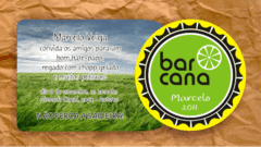 Bolacha Chopp Convite - Modelo 05