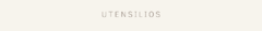 Banner de la categoría UTENSILIOS DE COCINA