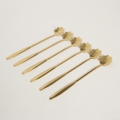 CUCHARAS FLOR 18CM - comprar online