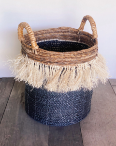 CANASTO ÁFRICA \ FIBRAS NAT \ MEDIUM - comprar online